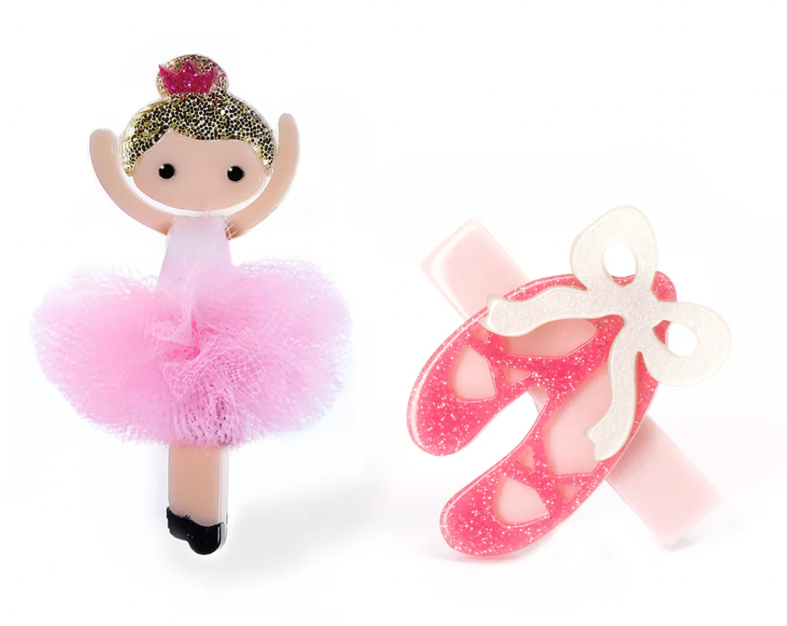 Lilies & Roses Ballerina Pink Tutu Ballet Slipper
