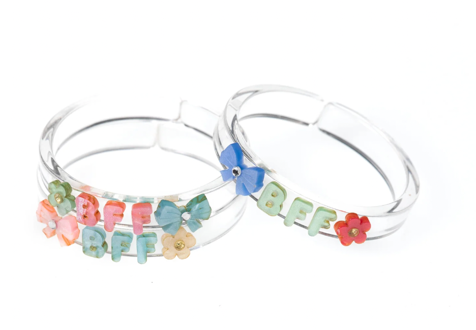 Lilies & Roses Bows Best Friends Forever Bangles