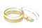 Lilies & Roses Butterflies Bangles SHIMMER GOLD