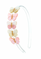 Lilies & Roses Butterflies Shimmer Headband PINK