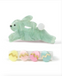 Lilies & Roses Hop Bunny Easter Eggs Hair Clips