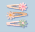 Lilies & Roses Daisy Flower Pastel Pearl Snap Clip
