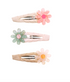 Lilies & Roses Daisy Flower Pastel Pearl Snap Clip