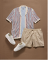 Flag & Anthem M Woodstock 7" Shorts KHAKI