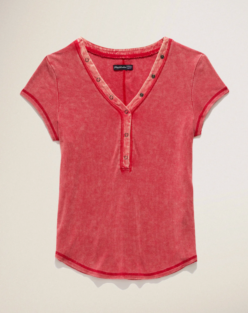 Flag & Anthem W SS Malia Henley RED