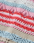 Flag & Anthem W Dale Sweater Tank RED / PINK STRIPE