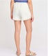 Flag & Anthem W Mabel Frayed Drawstring Short WHITE