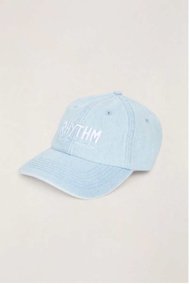 Rhythm Surf Essentials Denim Cap LIGHT BLUE