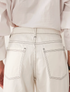 Rhythm W Cece Contrast Stitch Denim Jean ECRU
