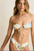 Rhythm W Blanca Floral Bandeau Top OLIVE