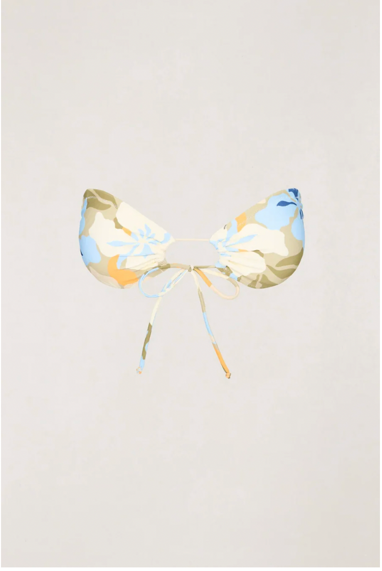 Rhythm W Blanca Floral Bandeau Top OLIVE