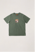 Rhythm M SS Portico Vintage Tee FOREST