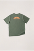 Rhythm M SS Portico Vintage Tee FOREST