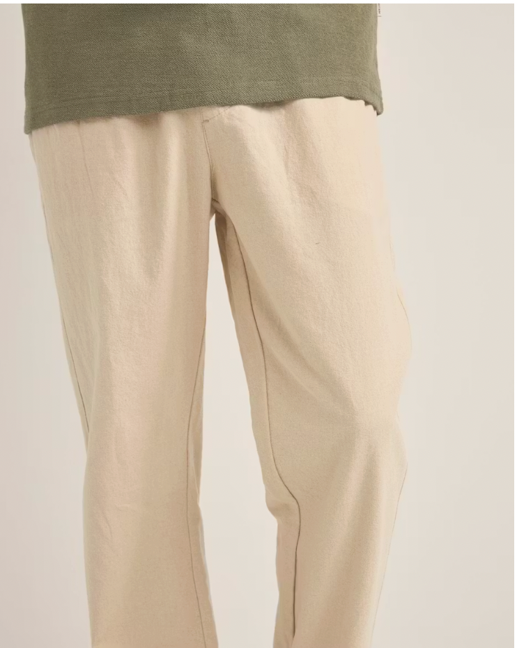 Rhythm M Linen Jam Pant BONE