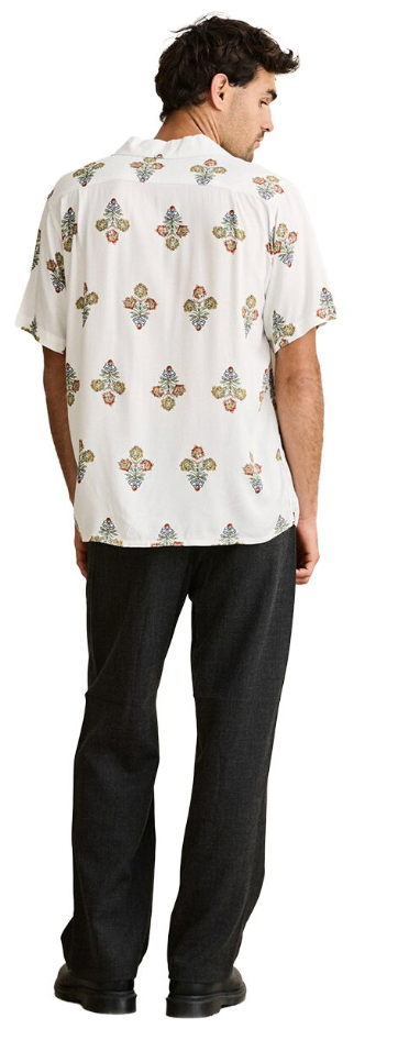 Rhythm M SS Bouquet Shirt NATURAL