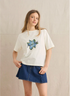 Rhythm W SS Paradiso Tee WHITE