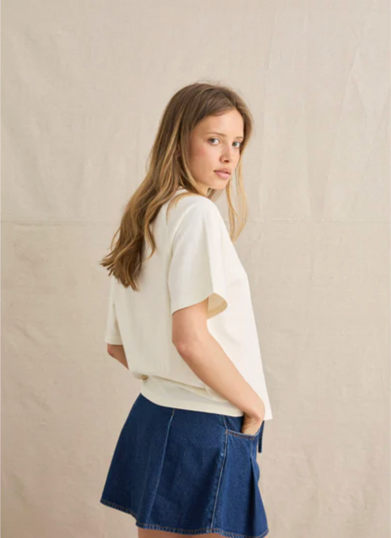 Rhythm W SS Paradiso Tee WHITE
