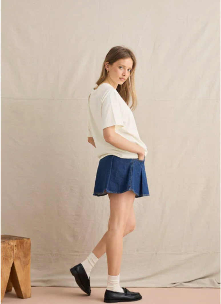Rhythm W SS Paradiso Tee WHITE