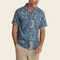 Howler Bros M SS Shores Club Shirt PALMETTO PROPHECY STORM BLUE