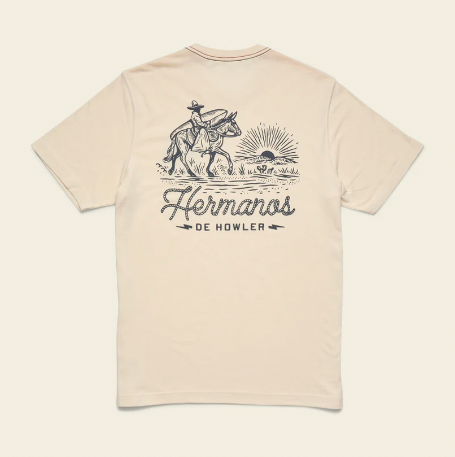 Howler Bros M SS Sunset Rider Tee NATURAL