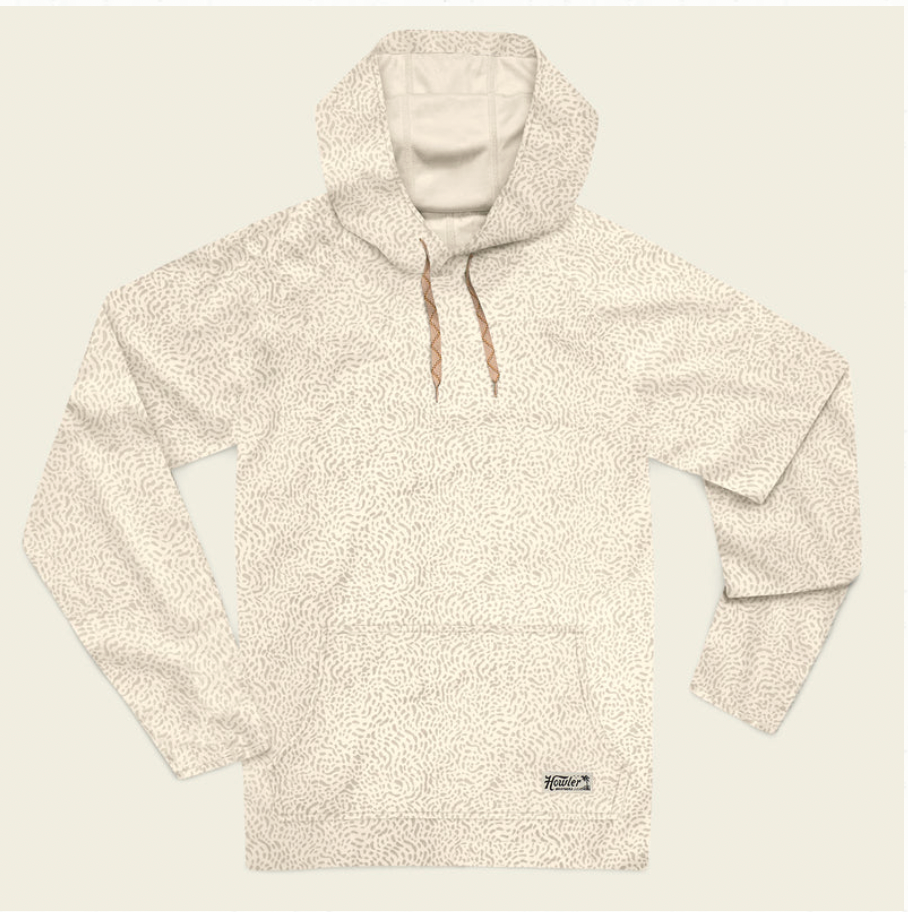Howler Bros M Loggerhead Hoodie POND PATTERN BONE