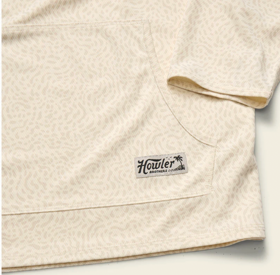 Howler Bros M Loggerhead Hoodie POND PATTERN BONE