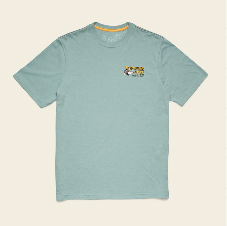Howler Bros M SS El Monito Surfs Tee RIVIERA BLUE