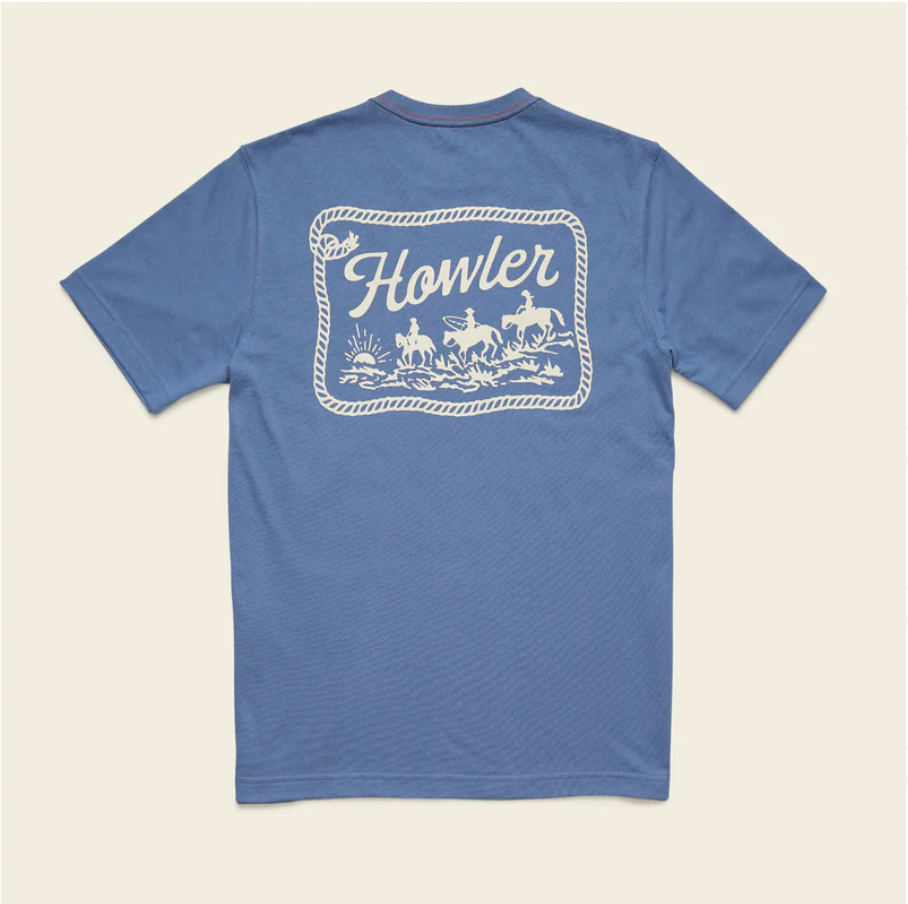 Howler Bros M SS Howler Posse Tee BLUE HORIZON
