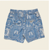 Howler Bros M Deep Set Boardshort PALMETTO PROPHECY STORM BLUE