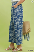 Umgee W Embroidered Chambray Wide Leg Pant LT DENIM