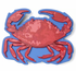 Bogg Bag Bogg Bits 2.0 COASTAL CRAB