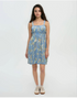 tentree W Overlook Dress LAKESIDE BLUE / BLUR