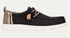 Hey Dude M Wally Craft Linen BLACK / WALNUT
