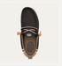 Hey Dude M Wally Craft Linen BLACK / WALNUT