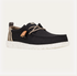 Hey Dude M Wally Craft Linen BLACK / WALNUT