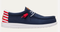 Hey Dude M Wally Americana NAVY BLAZER / MULTI