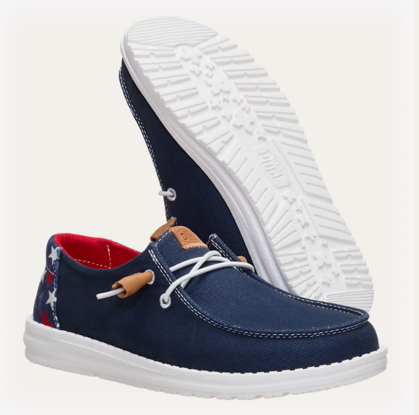 Hey Dude W Wendy Americana Stars NAVY / MULTI