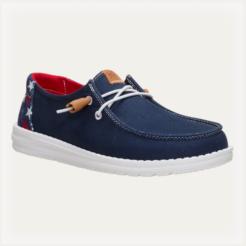 Hey Dude W Wendy Americana Stars NAVY / MULTI
