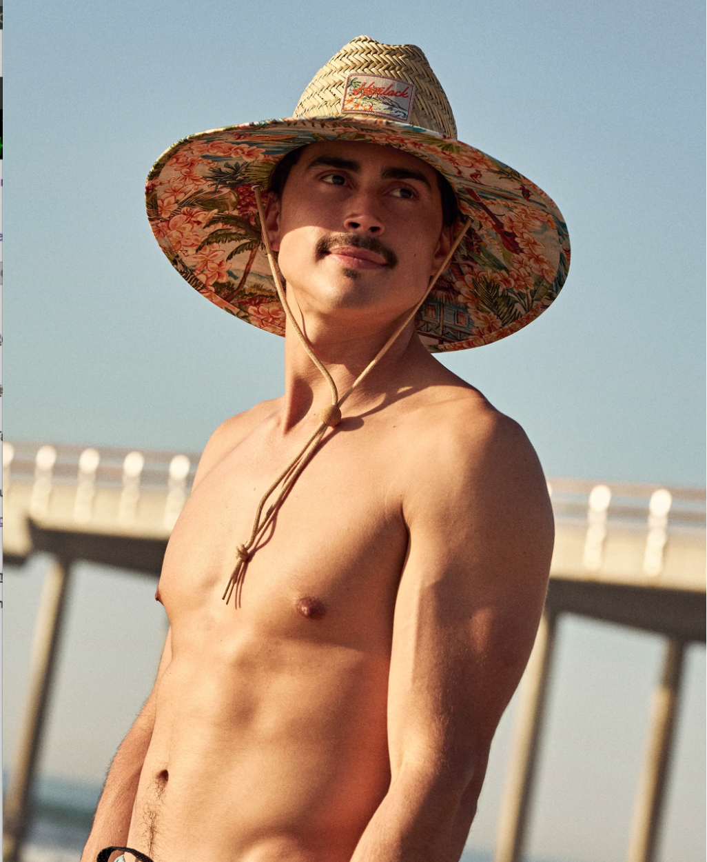 Hemlock Hat Co Lifeguard Hat ALOHA TROPICS