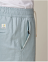 Baja Llama M Linen Shorts TOO BREEZYS - AQUA FADE