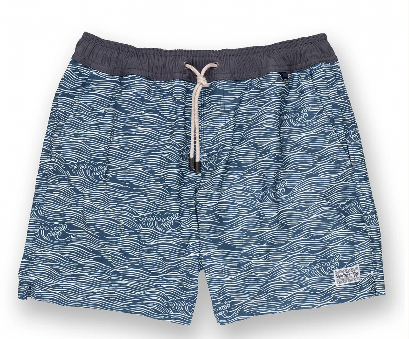 Baja Llama M Roll TIdes Stretch Swimsuit DEEP SEA