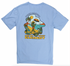 Baja Llama M SS Out of Your Element Tee BLUE