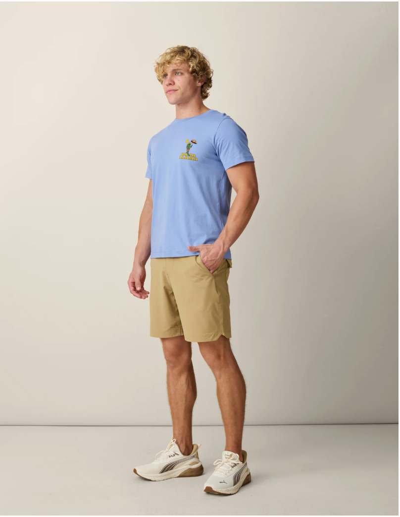 Baja Llama M SS Out of Your Element Tee BLUE