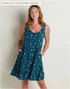 Toad & Co W Manzana Tiered Tank Dress MIDNIGHT PRINT