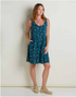 Toad & Co W Manzana Tiered Tank Dress MIDNIGHT PRINT