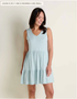 Toad & Co W Marley Tiered Tank Dress SKYWAY PATTERN