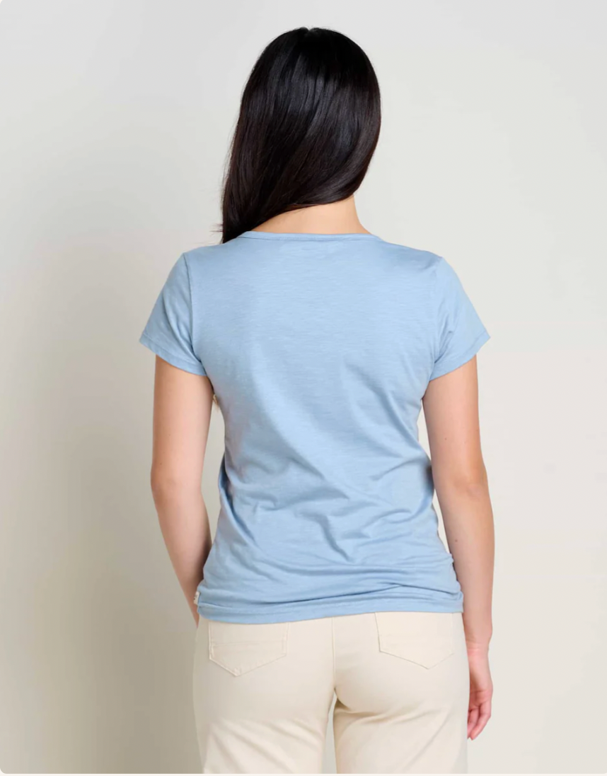 Toad & Co W SS Marley Tee WEATHERED BLUE