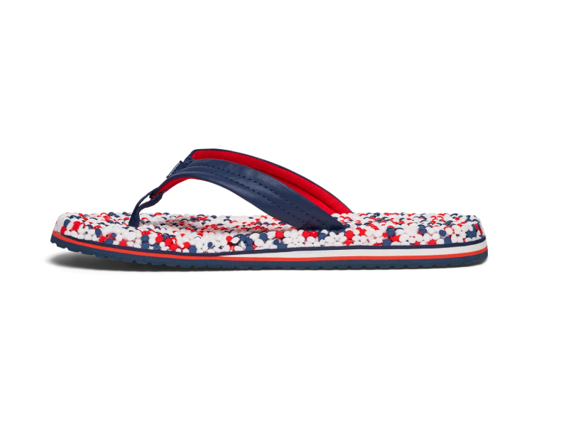 Sanuk Youth Bubblecush AMERICA - RED / WHITE / BLUE