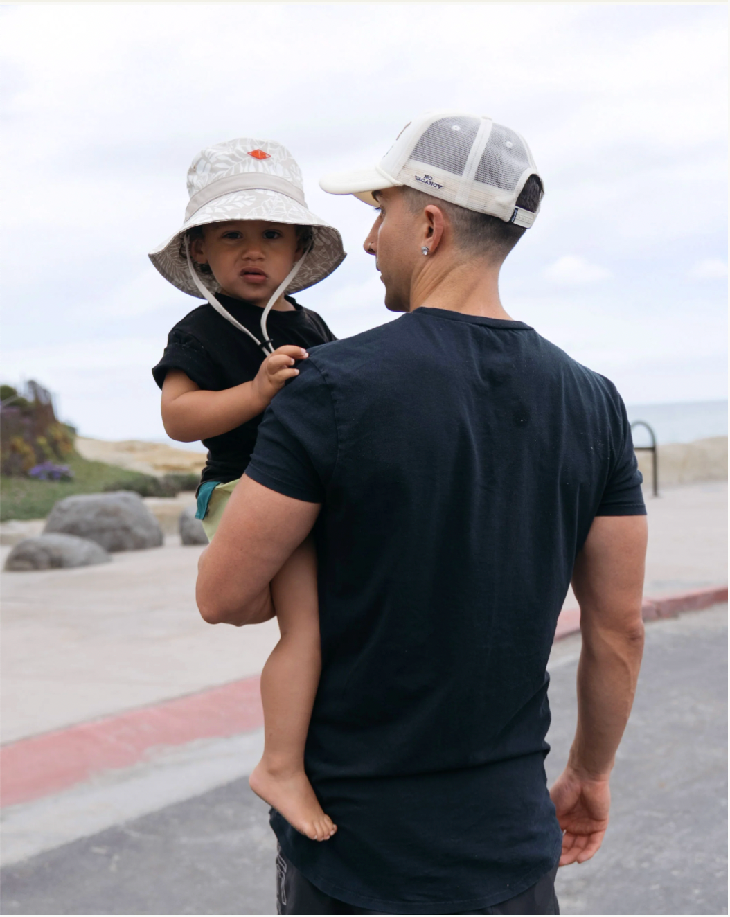 Hemlock Hat Co Little Kid Surfari Bucket Hat KHAKI