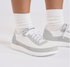 Birkenstock W Honnef City Leather Textile ANTIQUE WHITE